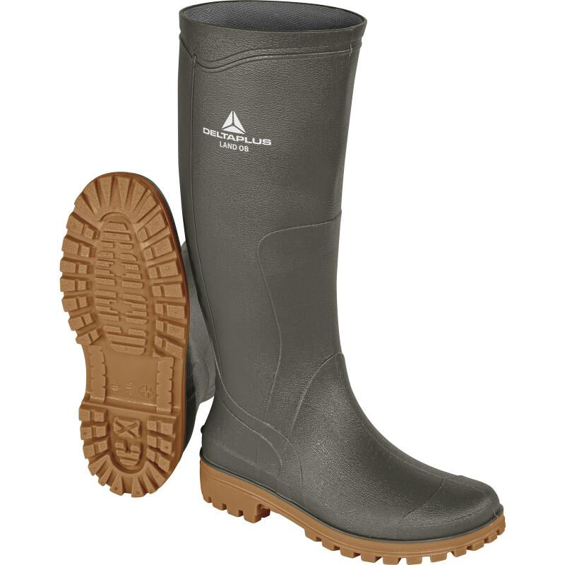 Botte de travail kaki Delta Plus ob sra - landob 42