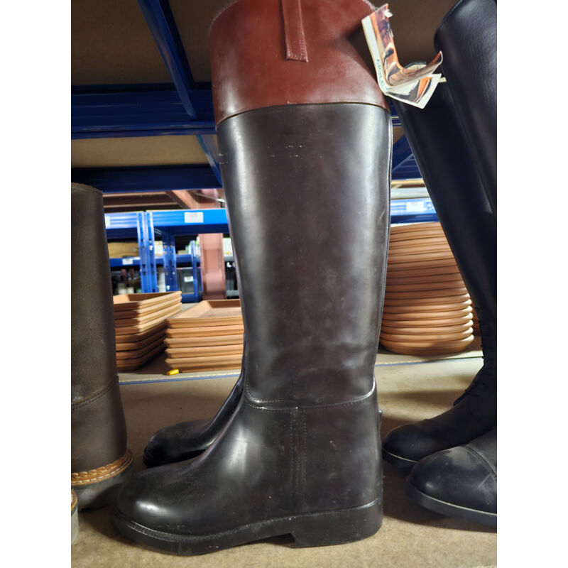 Bottes d'équitation Saumur Aigle Noir Mollet xl 36