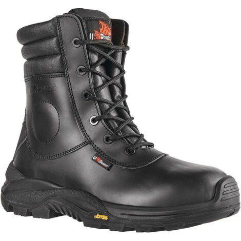 Bottes d'hiver de sécurité LEOPARD Taille 46 noir S3 HRO CI SRC EN20345