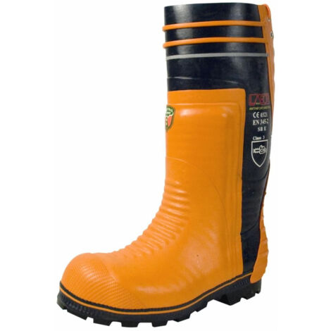 Bottes en caoutchouc anti-coupure taille 43