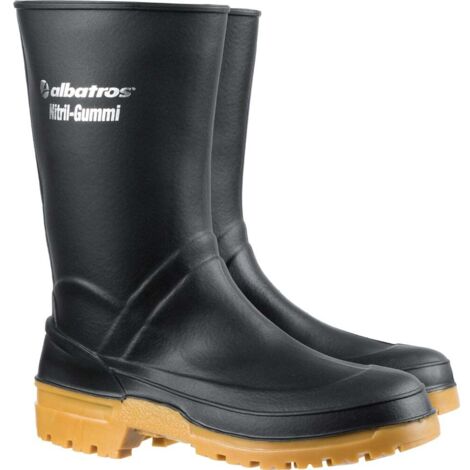 Bottes En Caoutchouc Noir Taille 38 - Imperméables Pour La Pluie