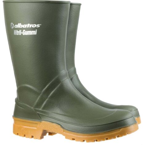 Bottes en caoutchouc nitrile GUARDIAN MID GREEN - vert 46