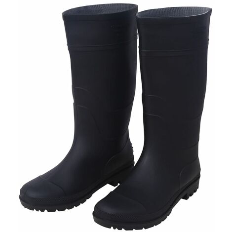 Bottes en caoutchouc taille 39 noir