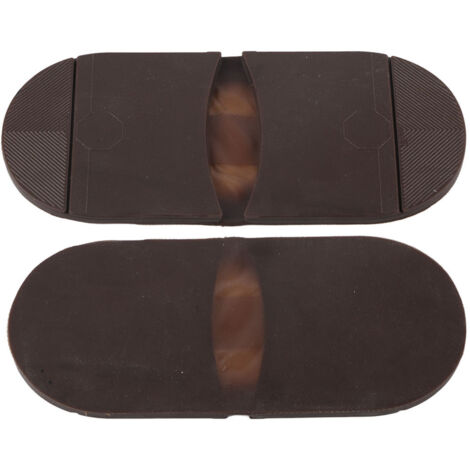 Bottes en Cuir Véritable à Semelle Caoutchouc Antidérapante - Talons Brun avec Semelle Réparable à la Main