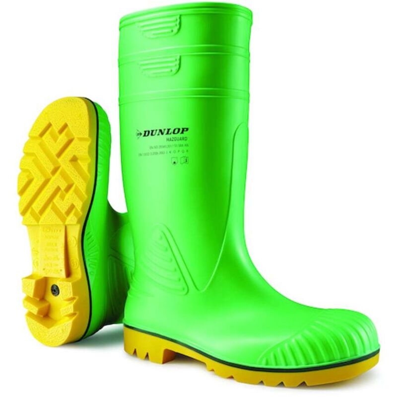 Bottes hazguard vertes S5 - 45 - dunlop