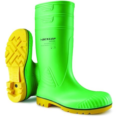 Bottes HAZGUARD vertes S5 - 48 - DUNLOP