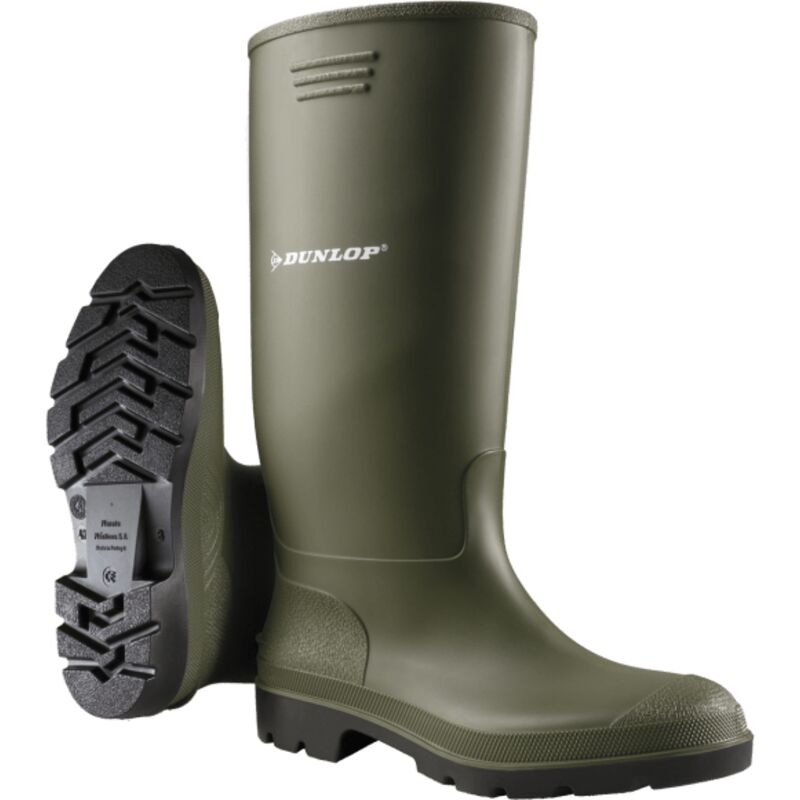 Bottes imperméables Dunlop 380VP Pricemaster vertes 38