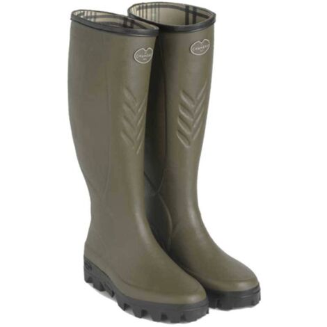 Bottes LE CHAMEAU Cérès vert - Couleur Vert - Pointure chaussures 43