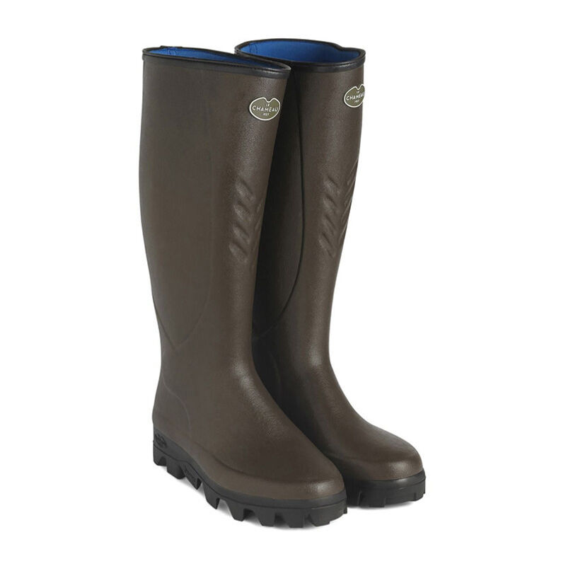 Bottes Le Chameau Cérès Néoprène marron - Couleur Marron - Pointure chaussures 43