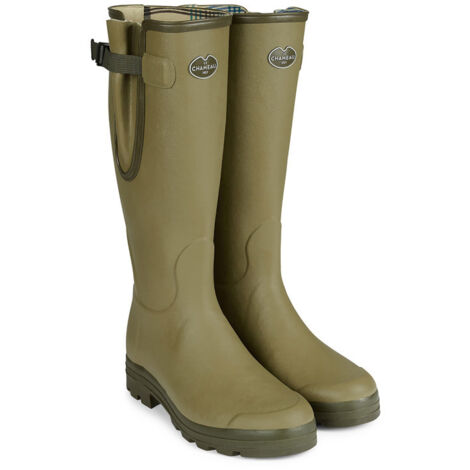 Bottes LE CHAMEAU Vierzon - Couleur Vert clair - Pointure chaussures 45
