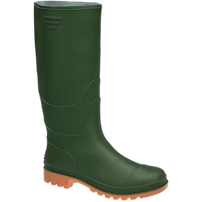 Homegarden - Bottes de travail hautes Balilla 45 en pvc vert bottine antidA rapante impermA able pour la construction de campagne