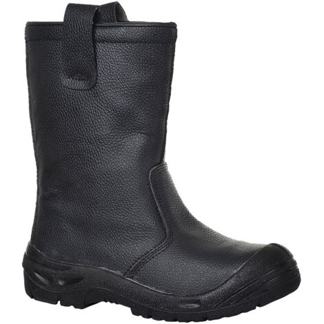 Bottes Rigger S3 CI avec sur-embout couleur : Noir taille 48 - PORTWEST