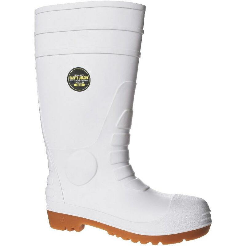 Bottes sécurité Poséidon en PVC blanche SAFETY JOGGER - Taille 42 - POSEIDON-42