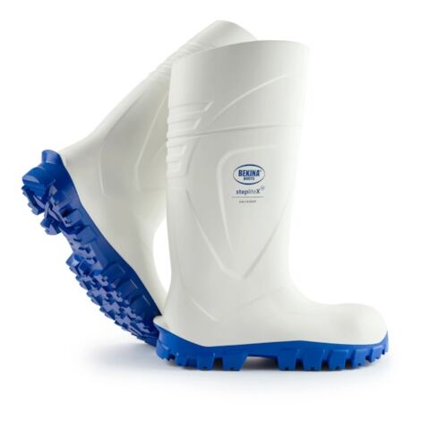 Bottes SOLIDGRIP blanches S4 - 48 - BEKINA