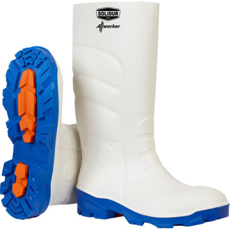 Bottes SOLIDUR Allworker S4 Blanc - ARS4BC-44