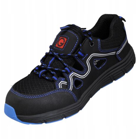 Bottes type tres cuartos, Galmag, modèle 650 S1P, taille 43, idéales pour la protection du travail, avec semelle antidérapante, embout renforcé, design ergonomique, confortables.