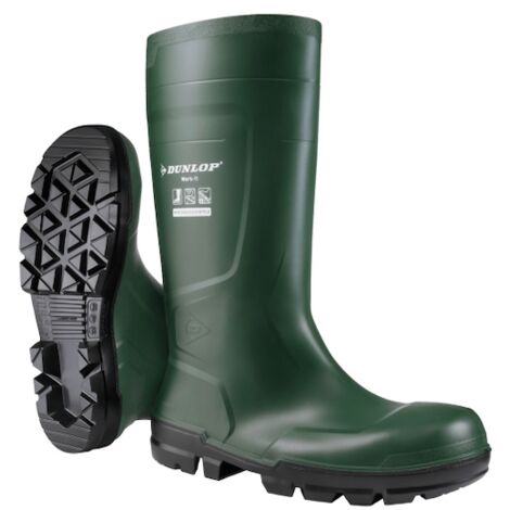 Bottes WORK-IT vertes S5 - 38 - DUNLOP