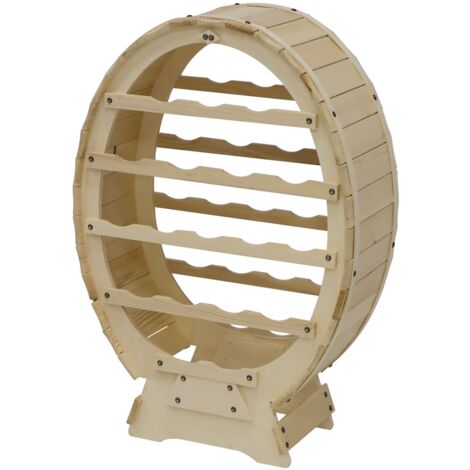 Botticules Cantinetta à Botticella en bois massif en bois Botte Prosecco Alberiamo 18 posti - 51x23xH74 cm