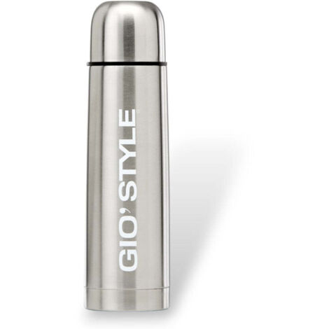 Bottiglia borraccia termica 500 ml in acciaio Silver GiòStyle