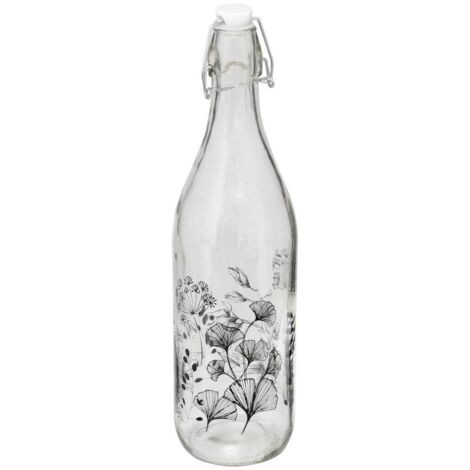 Bottiglia da 1 litro white floral - Sg secret de gourmet