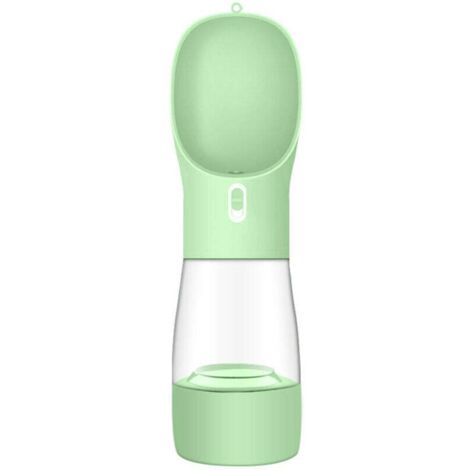 Bottiglia d'acqua portatile + ciotola per cane, gatto, animale domestico, perfetta per i viaggi: 2 in 1 bottiglia erogatrice d'acqua + distributore di cibo secco, bottiglia d'acqua + ciotola per cani