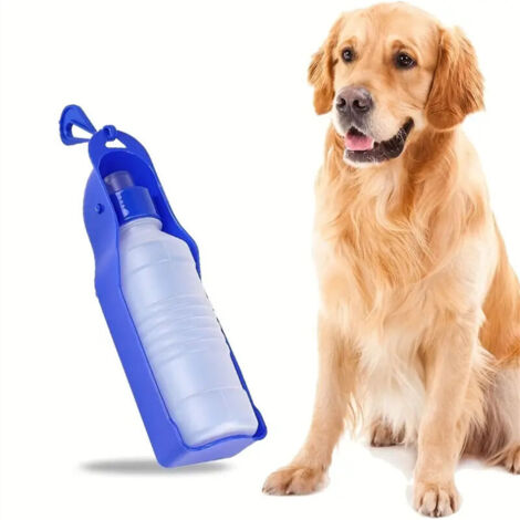 Bottiglia d'acqua portatile per cani