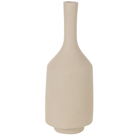 BOTTIGLIA DECORATIV KOTHON BEIGE L H36,5