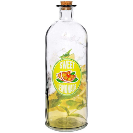 Bottiglia di limonata in vetro da 1 l