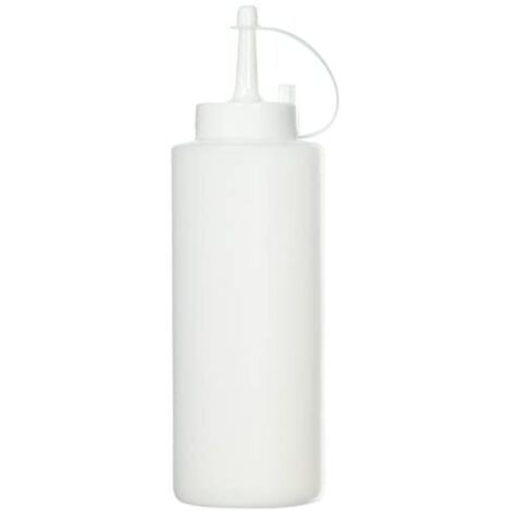 BOTTIGLIA DISPENSER PER SALSE IN PLASTICA LDPE/PP SET 5 PEZZI - METALTEX