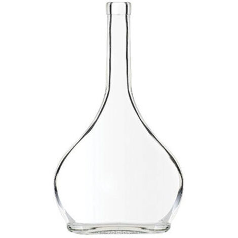 BOTTIGLIA DISTILLATI EVA LISCIA - VETRO TRASP LT 0,50- 30 pezzi