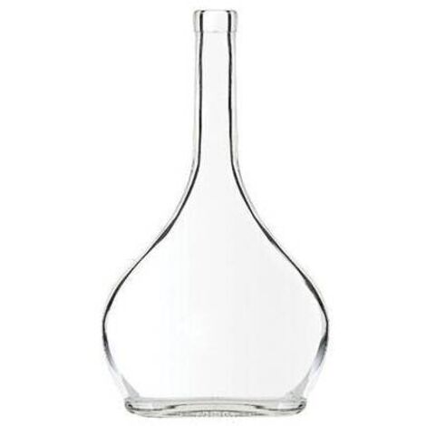 Bottiglia Distillati Eva Liscia Vetro Trasp Lt 0,50 - Conf. 30 Pz