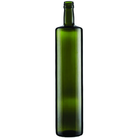 Bottiglia dorica cilindrica per olio verde - capacità lt.0,25