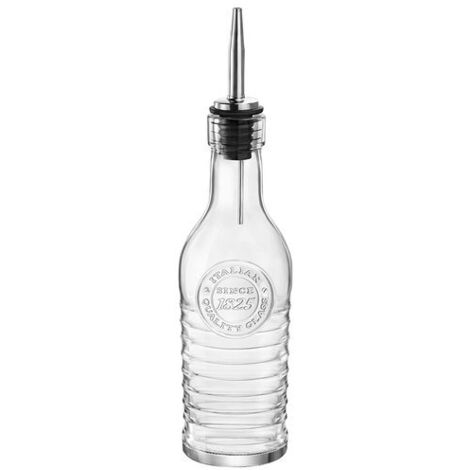 Bottiglia iglia vetro c/tappo versatore officina 1825 lt 0,27