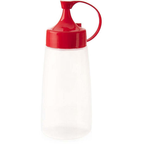 Bottiglia in plastica con dispenser per ketchup da 340 ml
