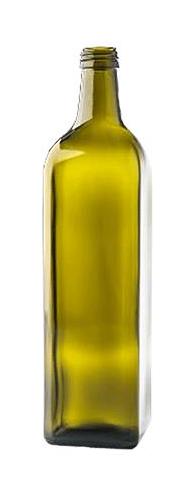 Image of Gruppo Vetro Somma - Bottiglia In Vetro 'Marasca Alleggerita' 1000 Ml - Tappo 31,5X18 Cf. 20 Pz