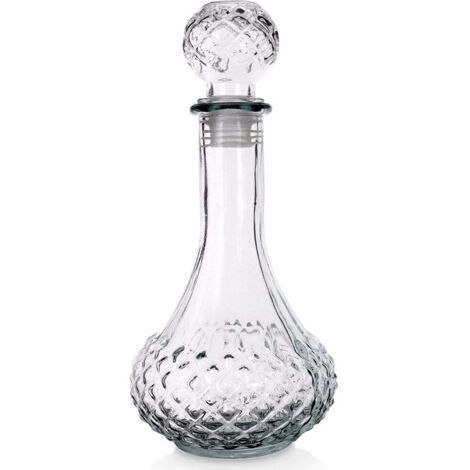 Bottiglia in vetro per distillati e liquori con tappo da 800 ml