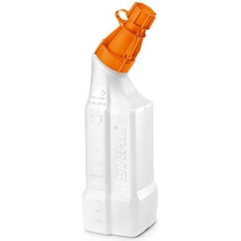 Bottiglia miscelatrice 1 L STIHL con scala graduata sul contenitore e coperchio