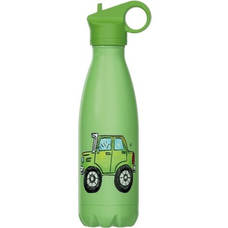 Bottiglia termica Auto Maestro verde da 400 ml