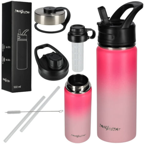 Bottiglia termica in acciaio 532 ml - rosa