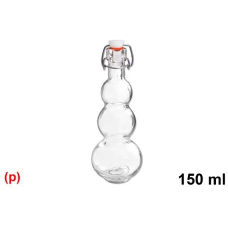 Bottiglia Vetro Con Tappo Meccanico 150Ml 118760