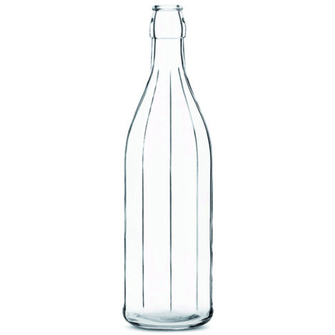 BOTTIGLIA VETRO COSTOLATA ml. 500 24.00 pz