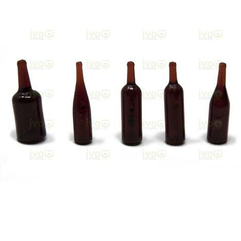 Bottiglie in Miniatura 2 cm Accessori per Presepe - 11711