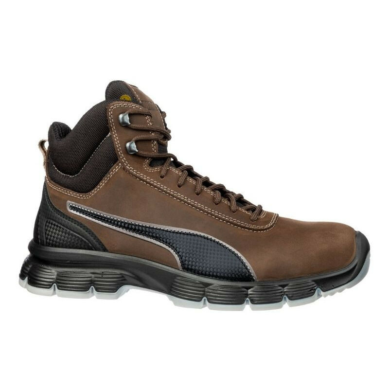 Puma - Chaussures de sécurité S3 Condor Mid 630122 - Marron foncé - 46