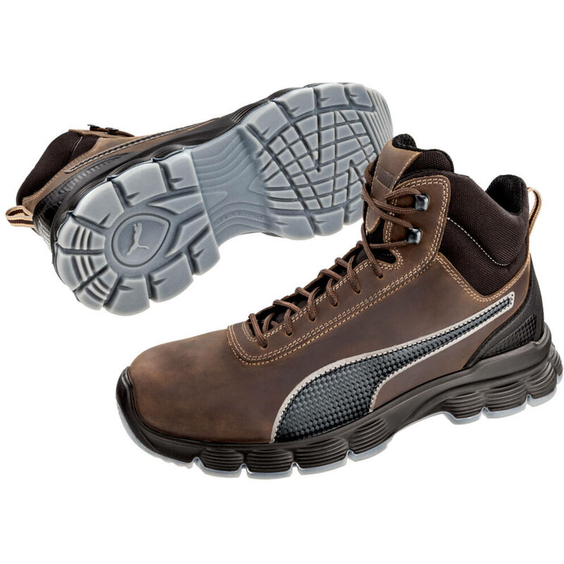 Chaussures de sécurité S3 puma Condor Mid 630122 - Marron