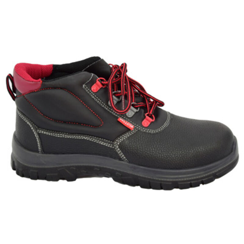 Botte S3 avec embout noir + semelle intérieure t-37 72300 bellota