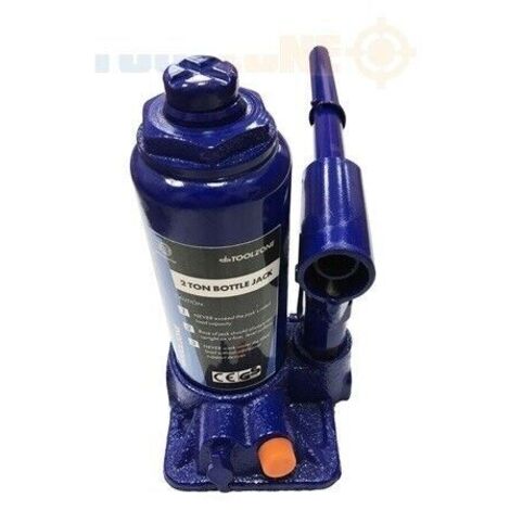 BOTTLE JACK 2 TON TONNE FLOOR HYDRAULIC LIFTING 2T CAR VAN BOAT IN CASE AU148