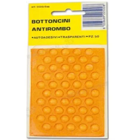 BOTTONCINI PARACOLPO ANTIROMBO TRASPARENTE D.10X3 (PZ.50)