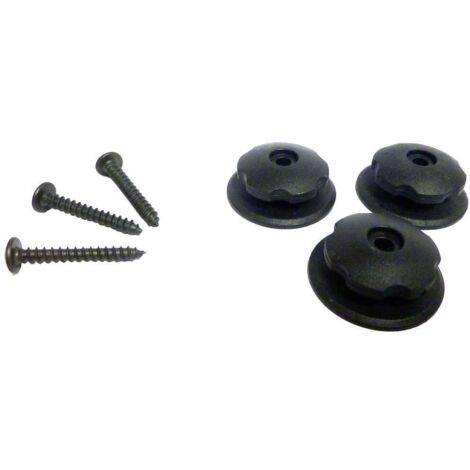 Bottoni rotondi 20 pezzi/set in plastica dura