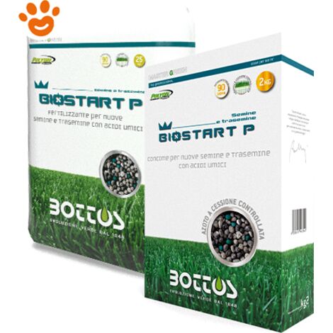 BOTTOS - BIOSTART P / 10 Kg - Concime per prato