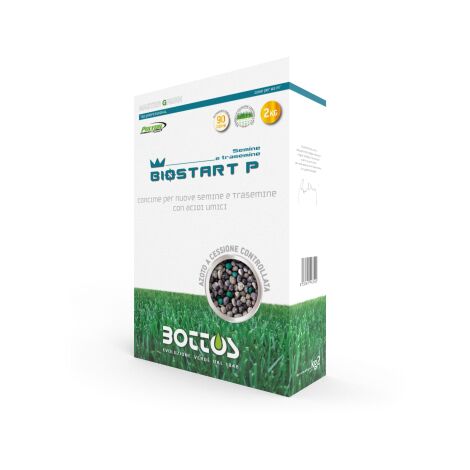 BOTTOS - BIOSTART P / 2 Kg - Concime per prato